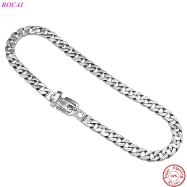 bocai s925 sterling silver necklace 2020 new fashion simple personality male and female clavicle chain 925 silver necklace
bocai s925 sterling silver necklace 2020 new fashion simple personality male and female clavicle chain 925 silver necklace