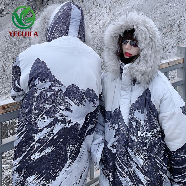 winter thicken warm fur collar hooded windbreaker jacket hip hop oversized lengthened fashion snow mountain cotton coat c1115, Black
winter thicken warm fur collar hooded windbreaker jacket hip hop oversized lengthened fashion snow mountain cotton coat c1115, Black