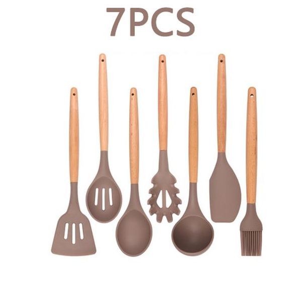 12шт силиконовые кухонные инструменты кухонные наборы turner sup spoon spatula rick nonty shovel с деревянной ручкой для варочных инструмент
12шт силиконовые кухонные инструменты кухонные наборы turner sup spoon spatula rick nonty shovel с деревянной ручкой для варочных инструмент