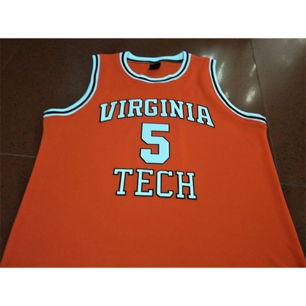 custom 604 youth women rare #5 virginia tech justin robinson college basketball jersey size s-4xl or custom any name or number jersey, Black
custom 604 youth women rare #5 virginia tech justin robinson college basketball jersey size s-4xl or custom any name or number jersey, Black