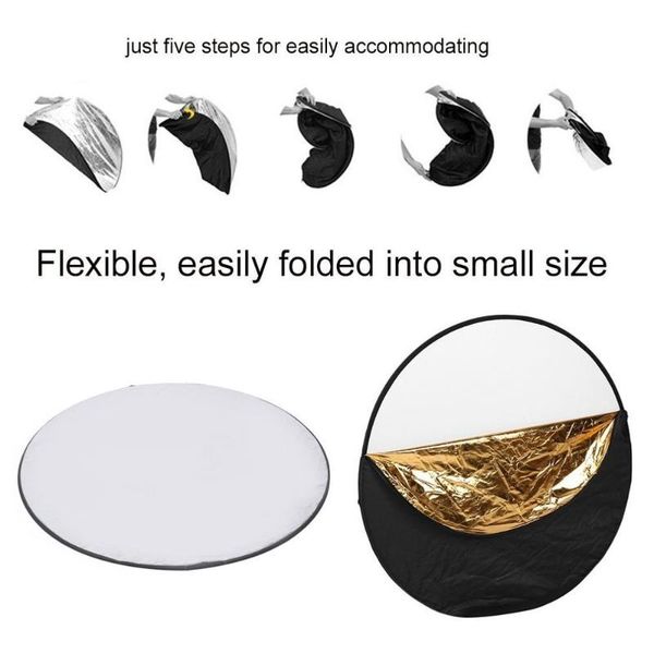60cm 80cm round disk 5 in 1 portable circular steel-framed pgraphy studio light mulit collapsible reflector+carrying bag
60cm 80cm round disk 5 in 1 portable circular steel-framed pgraphy studio light mulit collapsible reflector+carrying bag