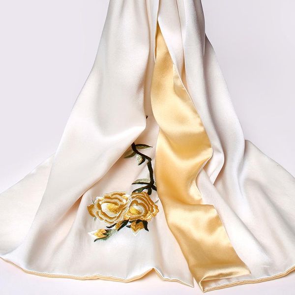 new 100% pure silk scarf embroidery hangzhou silk foulard wraps for women handmade embroidery natural 16 / real scarves, Blue;gray
new 100% pure silk scarf embroidery hangzhou silk foulard wraps for women handmade embroidery natural 16 / real scarves, Blue;gray