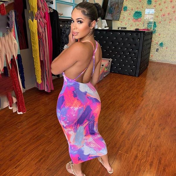 casual dresses hirigin bandage backless tie dye print summer maxi dress women strap sleeveless bodycon club party long, Black;gray
casual dresses hirigin bandage backless tie dye print summer maxi dress women strap sleeveless bodycon club party long, Black;gray
