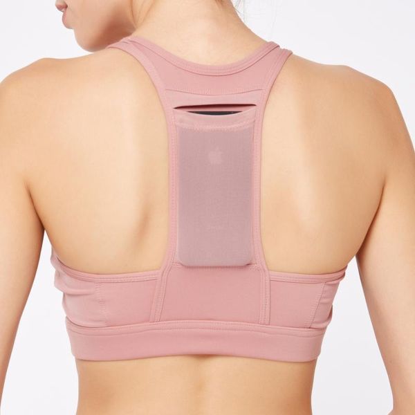 gym clothing back pocket sports bra shockproof mesh stitching underwear yoga vest fitness clothes1, White;black
gym clothing back pocket sports bra shockproof mesh stitching underwear yoga vest fitness clothes1, White;black