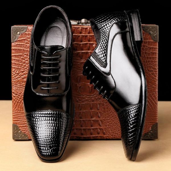 new men formal shoes 2021 autumn brand wedding dress shoes men new footwear black fashion design pu leather men's 39-48
new men formal shoes 2021 autumn brand wedding dress shoes men new footwear black fashion design pu leather men's 39-48
