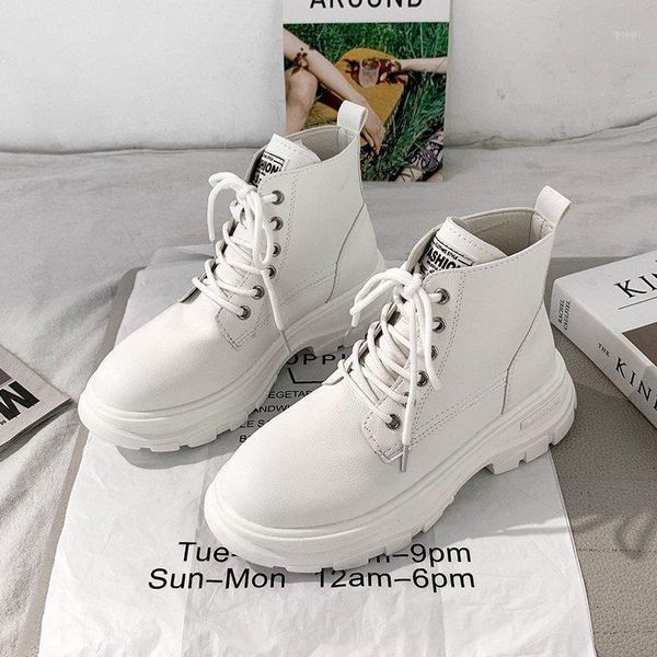 women winter white boots fashion platform ankle motorcycle boot lace up combat snow shoes woman 2021 new winter botas1, Black
women winter white boots fashion platform ankle motorcycle boot lace up combat snow shoes woman 2021 new winter botas1, Black