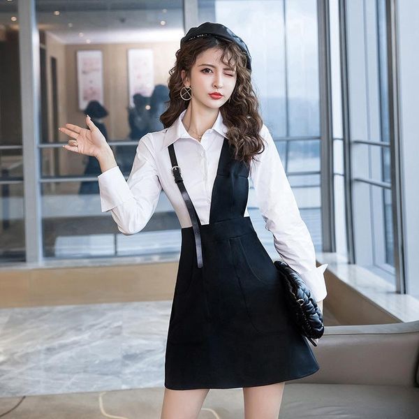 casual dresses spring autumn personality mini formal dress temperamental work style elegant vintage patchwork cute a-line, Black;gray
casual dresses spring autumn personality mini formal dress temperamental work style elegant vintage patchwork cute a-line, Black;gray