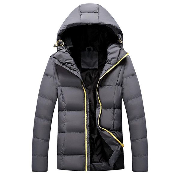 men's down & parkas winter jacket men hoodied parka warm coat thicken zipper outwear slim mens coats casual jackets, Black
men's down & parkas winter jacket men hoodied parka warm coat thicken zipper outwear slim mens coats casual jackets, Black