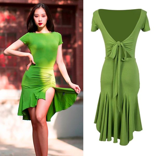 stage wear latin dress practice 2021 women modern dancing ladies party dance costume clothes bl2474, Black;red
stage wear latin dress practice 2021 women modern dancing ladies party dance costume clothes bl2474, Black;red