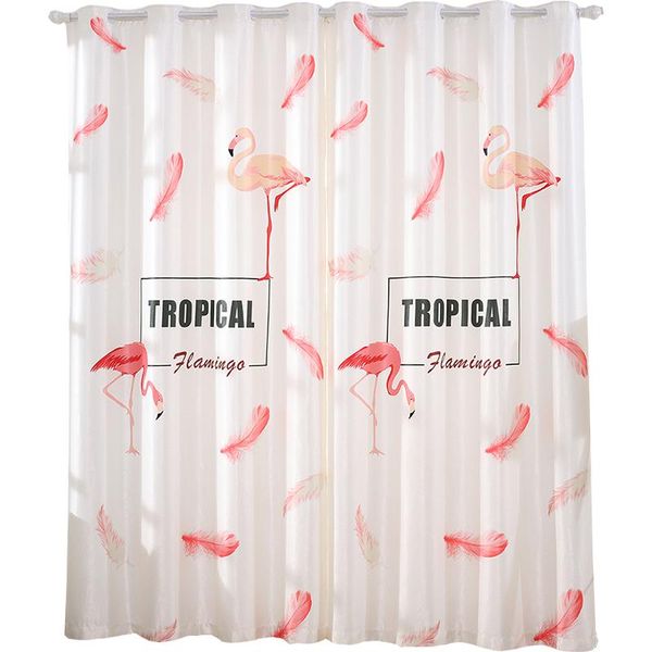 curtain & drapes 1pc nordic style blackout curtains home decorative flamingo printed for living room children's bedroom white
curtain & drapes 1pc nordic style blackout curtains home decorative flamingo printed for living room children's bedroom white