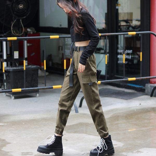 cargo 2021 new trousers, baggy cigarette case, military green female jogger pants plus size yilq, Black;white
cargo 2021 new trousers, baggy cigarette case, military green female jogger pants plus size yilq, Black;white