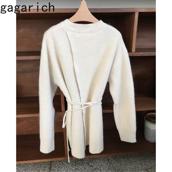 gagarich women elegant sweater korean autumn winter 2020 new sweet solid color lace up o neck pullover midi knit pullovers, White;black
gagarich women elegant sweater korean autumn winter 2020 new sweet solid color lace up o neck pullover midi knit pullovers, White;black