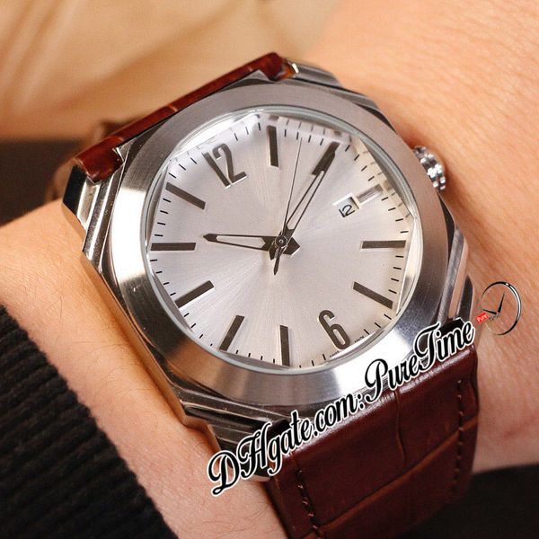 2021 octo solotempo 1102207 steel case white dial silver markers brown leather strap automatic mens watch sports watches puretime e07e5, Slivery;brown
2021 octo solotempo 1102207 steel case white dial silver markers brown leather strap automatic mens watch sports watches puretime e07e5, Slivery;brown