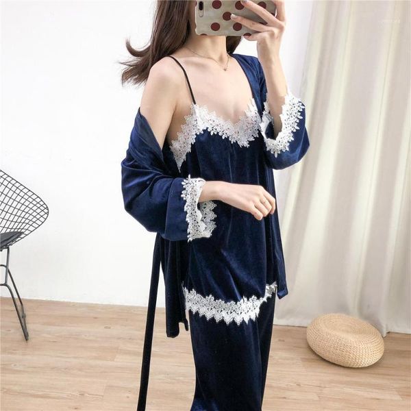 autumn nightwear women pajamas set soft keep warm sleepwear 4pcs full sleeve strap nightgown bath robe lingerie suit1, Black;red
autumn nightwear women pajamas set soft keep warm sleepwear 4pcs full sleeve strap nightgown bath robe lingerie suit1, Black;red