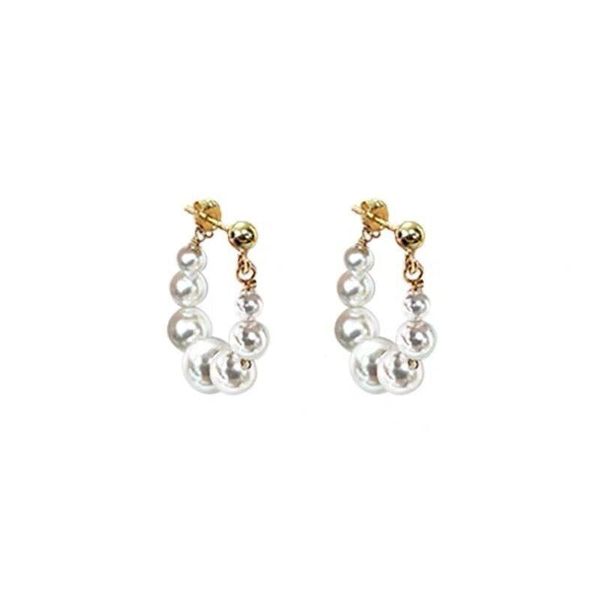 hoop & huggie 14k gold drop artificial pearl fashion elegant retro charm wedding hanging luxury earrings jewelry for women gift, Golden;silver
hoop & huggie 14k gold drop artificial pearl fashion elegant retro charm wedding hanging luxury earrings jewelry for women gift, Golden;silver