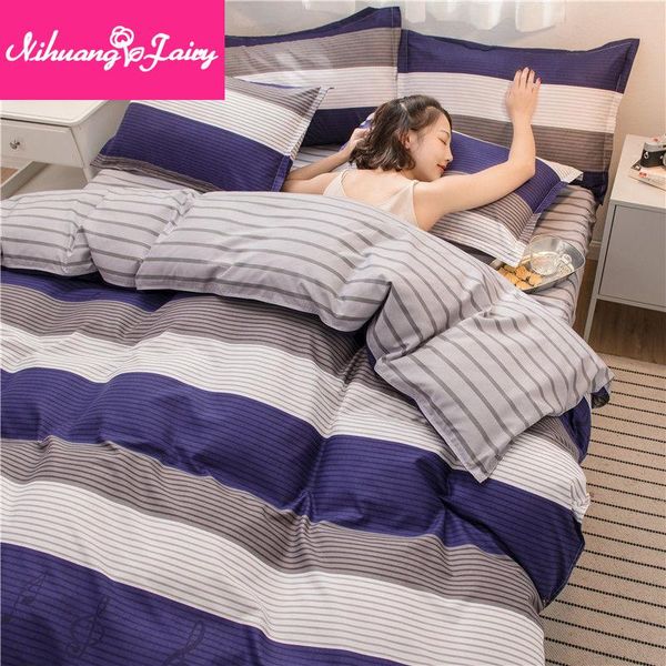 bedding sets brushed quilt four-piece cover dormitory three-piece double bed single
bedding sets brushed quilt four-piece cover dormitory three-piece double bed single