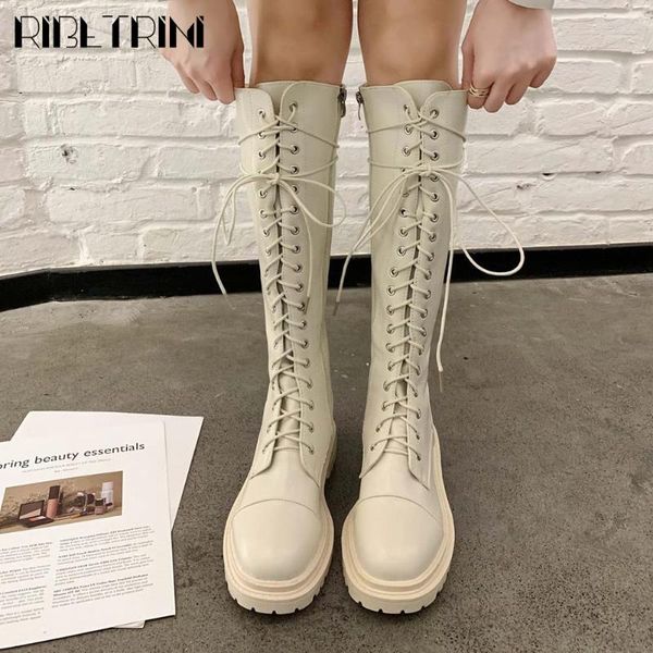 ribetrini girl lace up solid platform mid calf shoes women boots casual design cool fashion winter boots, Black
ribetrini girl lace up solid platform mid calf shoes women boots casual design cool fashion winter boots, Black