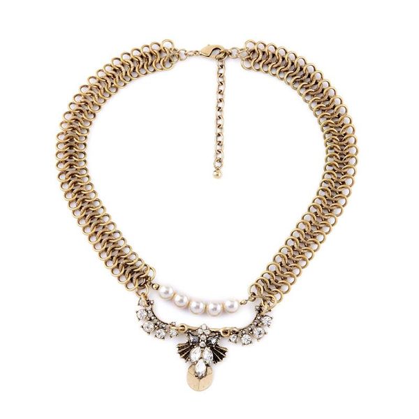 fashionable retro antique necklace alloy chunky sweater chain women's cluster jewelry, Silver
fashionable retro antique necklace alloy chunky sweater chain women's cluster jewelry, Silver