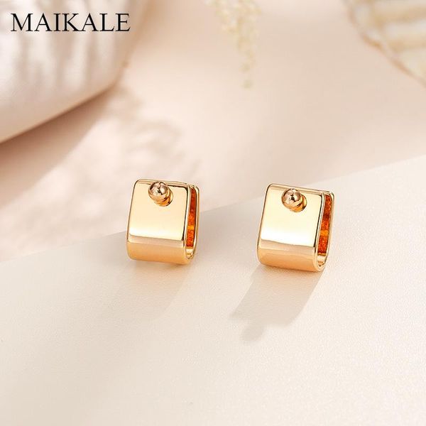 maikale new multiple korean earrings square copper plated gold/silver color stud earring for women jewelry geometric gift, Golden;silver
maikale new multiple korean earrings square copper plated gold/silver color stud earring for women jewelry geometric gift, Golden;silver