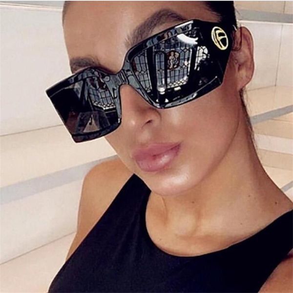 sunglasses black oversized women men trendy fashion square shades large sun glasses female wide arms, White;black
sunglasses black oversized women men trendy fashion square shades large sun glasses female wide arms, White;black