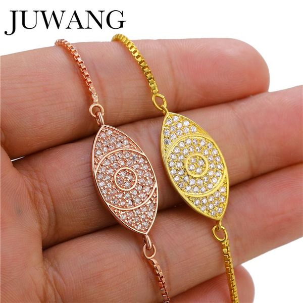 link, chain juwang fashion trendy evil eye bracelets for women cubic zircon eyes charm jewelry party decoration, Black
link, chain juwang fashion trendy evil eye bracelets for women cubic zircon eyes charm jewelry party decoration, Black