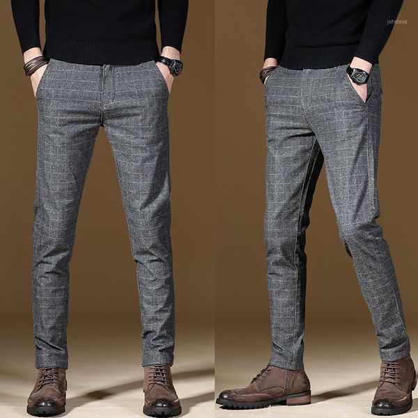 ymwmhu 2020 new business pants men plaid slim fit autumn and winter trouser fashion male smart casual pant office clothes1, Black
ymwmhu 2020 new business pants men plaid slim fit autumn and winter trouser fashion male smart casual pant office clothes1, Black