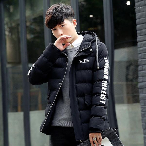 2018 new male jacket parka men quality autumn winter warm outwear brand slim mens coats casual hooded jackets men1, Black
2018 new male jacket parka men quality autumn winter warm outwear brand slim mens coats casual hooded jackets men1, Black