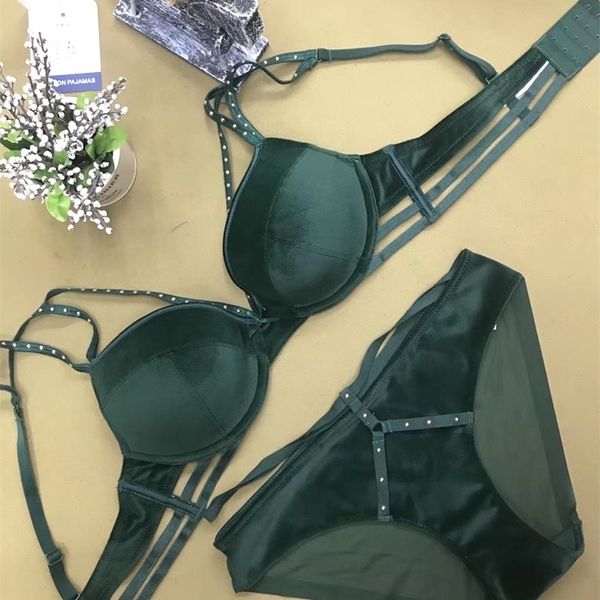 new ladies velvet bra set gather push up, stylish, comfortable, soft and sexy, underwear underwear set black, dark green, lj201210, Red;black
new ladies velvet bra set gather push up, stylish, comfortable, soft and sexy, underwear underwear set black, dark green, lj201210, Red;black