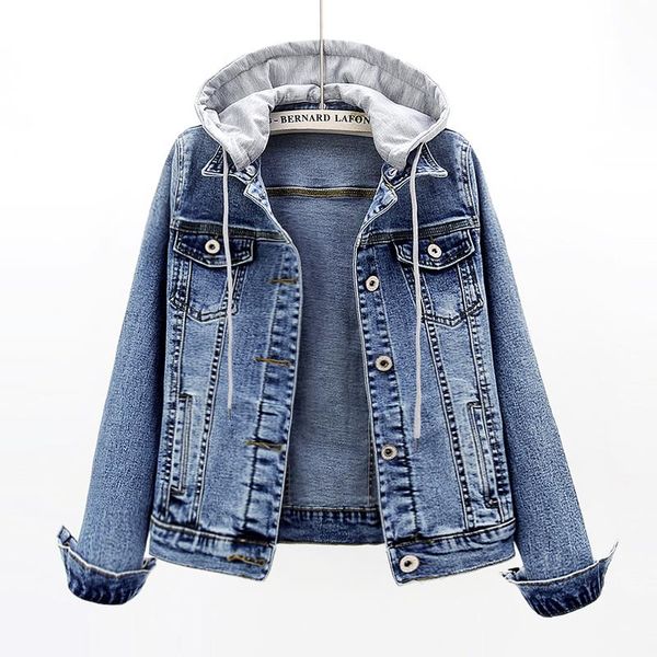 spring new plus size slim short removable hooded denim jacket women korean chaqueta mujer elastic jeans jacket female basic coat, Black;brown
spring new plus size slim short removable hooded denim jacket women korean chaqueta mujer elastic jeans jacket female basic coat, Black;brown