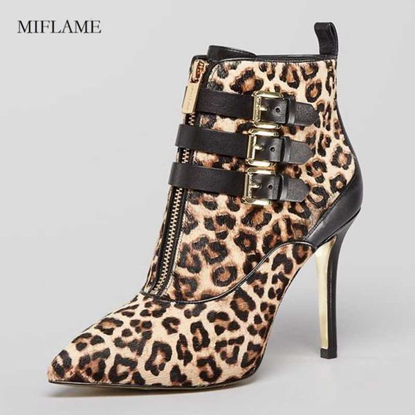 boots ladies leopard grain pointed toe shoes women's winter front zipper pary thin high heels fashion buckle strap ankle, Black
boots ladies leopard grain pointed toe shoes women's winter front zipper pary thin high heels fashion buckle strap ankle, Black