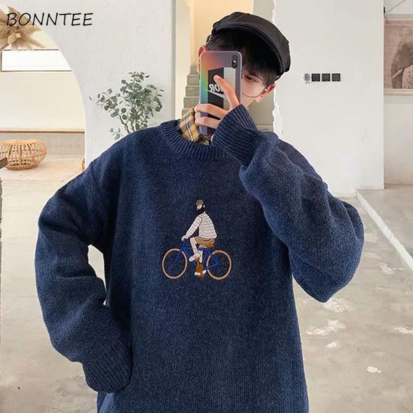 men's sweaters men pullovers print simple couples ulzzang lazy baggy winter thickening casual fashion daily korean streetwear chic teen, White;black
men's sweaters men pullovers print simple couples ulzzang lazy baggy winter thickening casual fashion daily korean streetwear chic teen, White;black