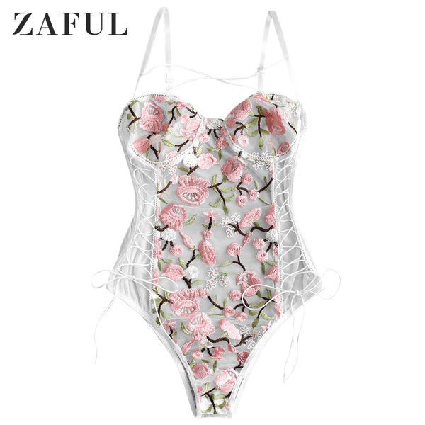 zaful floral printed lace up cami teddy embroidered women suits spaghetti strap sleeveless female mesh set c1211, Black;white
zaful floral printed lace up cami teddy embroidered women suits spaghetti strap sleeveless female mesh set c1211, Black;white
