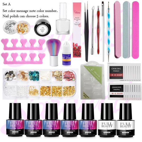 nail art kits sarahe set 45 pcs gel polish kit soak off manicure tools electric drill nails decorations
nail art kits sarahe set 45 pcs gel polish kit soak off manicure tools electric drill nails decorations