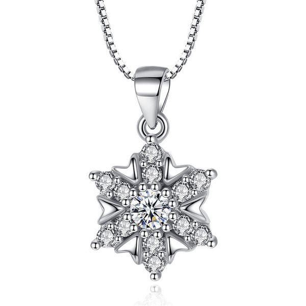 fashion luxury beauty big shiny cubic zircon snowflake pendants necklace new year christmas gift white gold plated necklaces for women, Silver
fashion luxury beauty big shiny cubic zircon snowflake pendants necklace new year christmas gift white gold plated necklaces for women, Silver