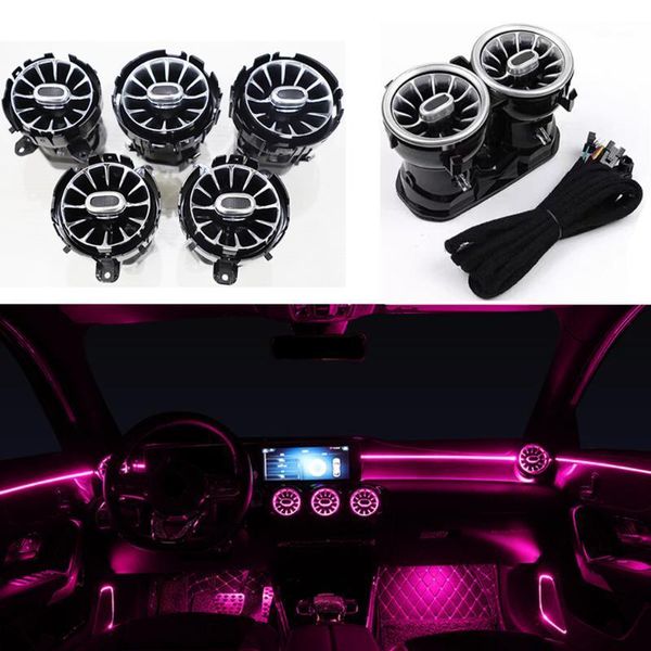 64 colors for a w177 dashboard interior atmosphere advanced ambient light led turbine air vent ambient light lamp 2020+1
64 colors for a w177 dashboard interior atmosphere advanced ambient light led turbine air vent ambient light lamp 2020+1