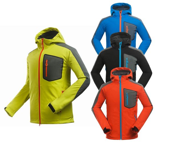 new style men hiking jacket windproof water repellent softshell fleece male autumn spring clothing riding climbing coat, Black;brown
new style men hiking jacket windproof water repellent softshell fleece male autumn spring clothing riding climbing coat, Black;brown
