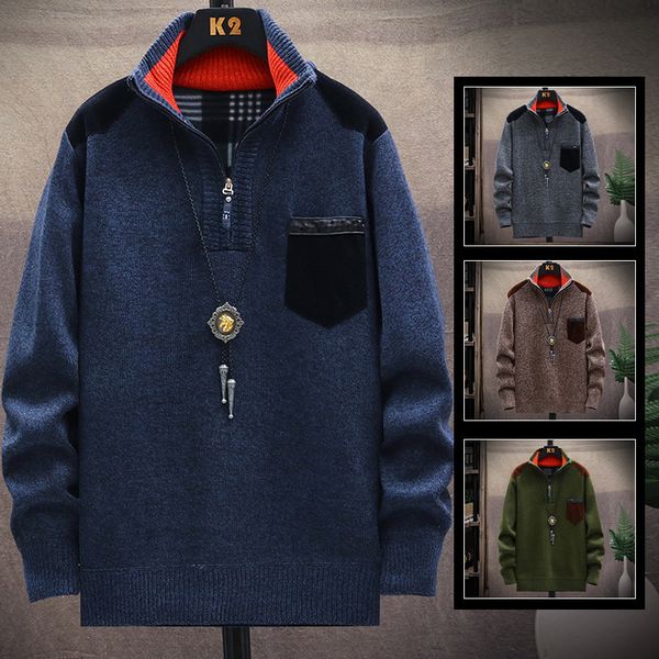 2021 clothes fall men's winter sweater brushed and thick shirt loose warm fashions simple coat trend of male wear d0jt, White;black
2021 clothes fall men's winter sweater brushed and thick shirt loose warm fashions simple coat trend of male wear d0jt, White;black