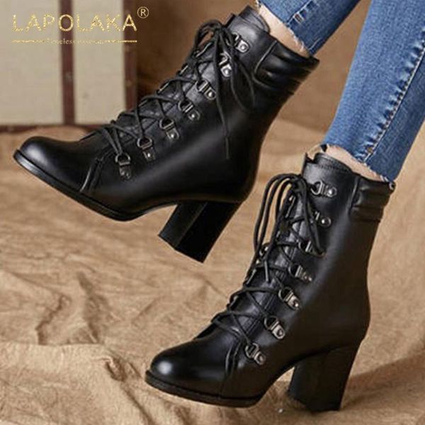 boots brand square high heels autumn winter vintage lace up fashion ankle female women shoes, Black
boots brand square high heels autumn winter vintage lace up fashion ankle female women shoes, Black