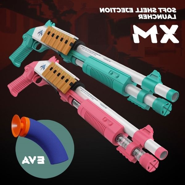 4544xm1014 soft shell ejection launcher toy rifle gun foam dart pistol model manual plastic blaster armas for kid outdoor game
4544xm1014 soft shell ejection launcher toy rifle gun foam dart pistol model manual plastic blaster armas for kid outdoor game
