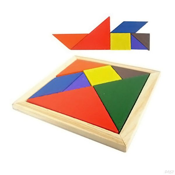 wooden colored tangram puzzle shape cognitive intellectual development children's toys kids enlightenment toy #457
wooden colored tangram puzzle shape cognitive intellectual development children's toys kids enlightenment toy #457