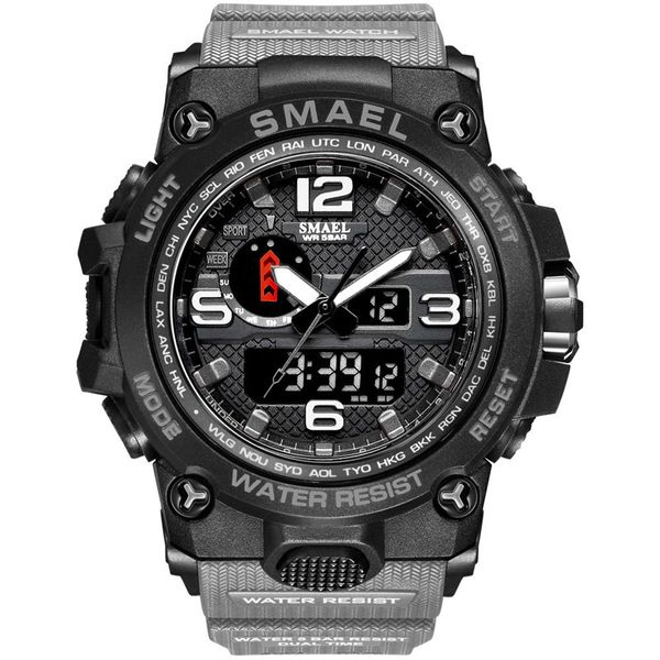 wholesale 2021 new smael quartz ditigal mens watch high school student mens watches black case gray strap sport watches a05b43, Slivery;brown
wholesale 2021 new smael quartz ditigal mens watch high school student mens watches black case gray strap sport watches a05b43, Slivery;brown