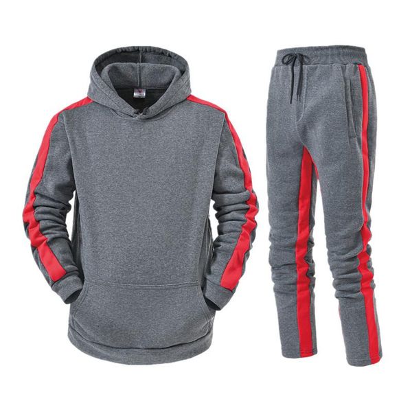 men's tracksuits 2pcs/set sportswear sets 2021 autumn winter hooded thick male casual tracksuit men 2 piece sweatshirt + sweatpants set, Gray
men's tracksuits 2pcs/set sportswear sets 2021 autumn winter hooded thick male casual tracksuit men 2 piece sweatshirt + sweatpants set, Gray