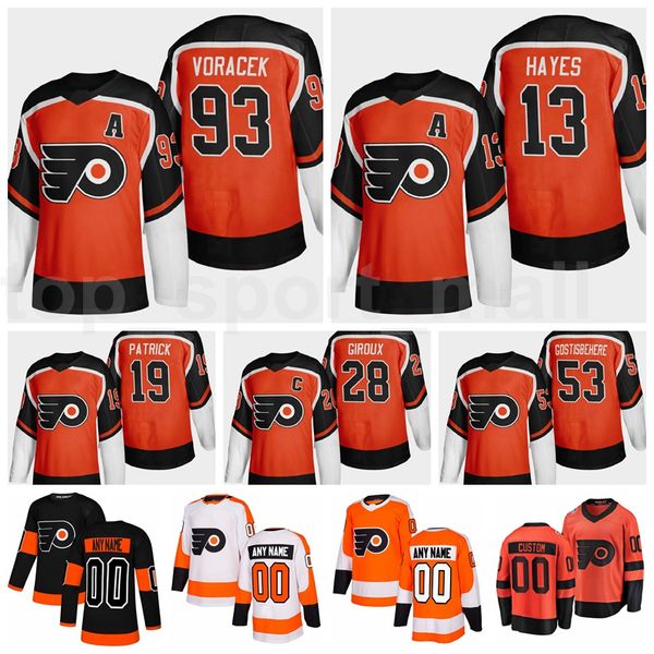 philadelphia flyers reverse retro jersey ice hockey 53 shayne gostisbehere 5 philippe myers 49 joel farabee 12 michael raffl orange white, Black;red
philadelphia flyers reverse retro jersey ice hockey 53 shayne gostisbehere 5 philippe myers 49 joel farabee 12 michael raffl orange white, Black;red