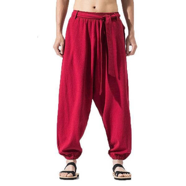 2020 summer wide leg pants men cotton lnen bloom pants mens red chinese kung fu harem pants male trousers pantalon hombre 5xl, Black
2020 summer wide leg pants men cotton lnen bloom pants mens red chinese kung fu harem pants male trousers pantalon hombre 5xl, Black