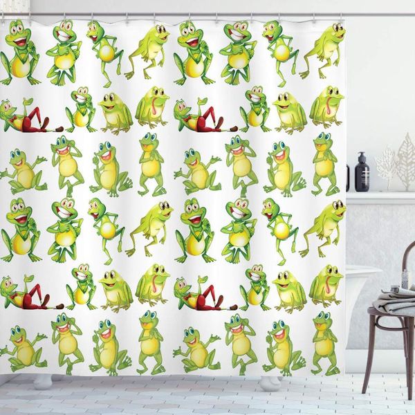 shower curtains nursery curtain, frogs in different positions funny happy expressions faces toads cartoon, cloth fabric bathroom decor
shower curtains nursery curtain, frogs in different positions funny happy expressions faces toads cartoon, cloth fabric bathroom decor