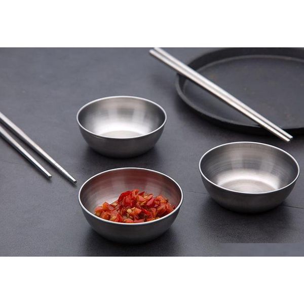 100pcs stainless steel sauce dish kitchen soy sauce small dish dip plate seasoning bowl connt contain sqcisa ppshop01
100pcs stainless steel sauce dish kitchen soy sauce small dish dip plate seasoning bowl connt contain sqcisa ppshop01