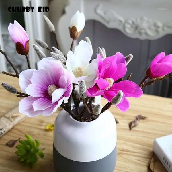 decorative flowers & wreaths real touch high simulation magnolia artificial silicone flower hand feel / felt quality magnolias orchids 5pcs1
decorative flowers & wreaths real touch high simulation magnolia artificial silicone flower hand feel / felt quality magnolias orchids 5pcs1