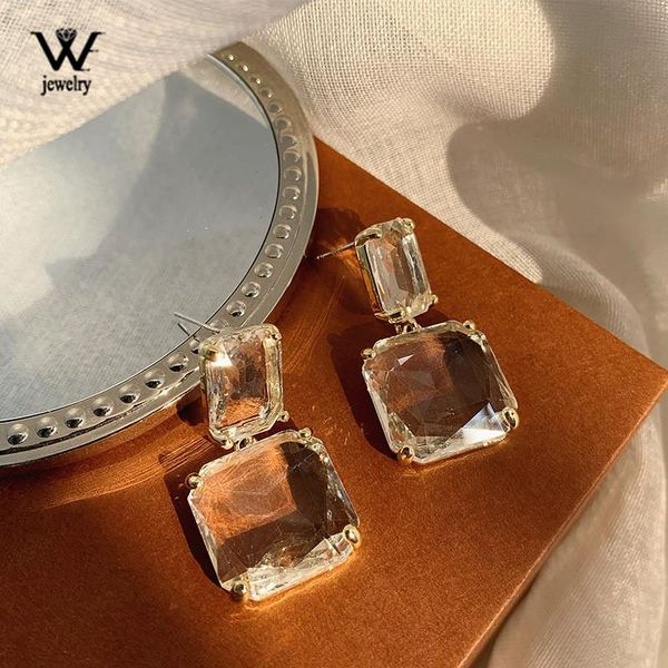 we fashion ins trasparent square drop earrings for women luxury crystal earring wedding s925 silver color pin jewelry gifts
we fashion ins trasparent square drop earrings for women luxury crystal earring wedding s925 silver color pin jewelry gifts