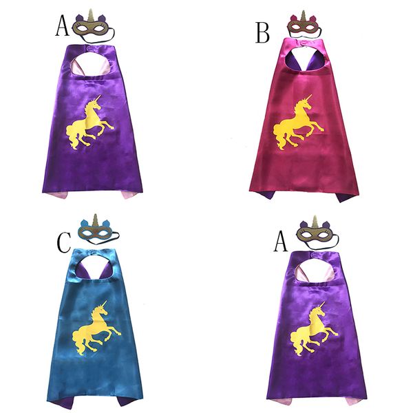 cartoon capes cosplay and sets costumes unicorn cape+mask 2pcs/set halloween cape mask for kids 70*70cm c3735
cartoon capes cosplay and sets costumes unicorn cape+mask 2pcs/set halloween cape mask for kids 70*70cm c3735