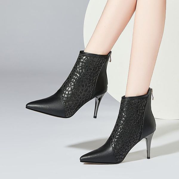 натуральная кожа basic leather boots женщины ботильоны срезанные диффузоры высокие каблуки женская обувь женщина моды марка партии танцы нас, Black
натуральная кожа basic leather boots женщины ботильоны срезанные диффузоры высокие каблуки женская обувь женщина моды марка партии танцы нас, Black